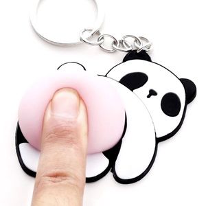 Squishy Panda KeyChain